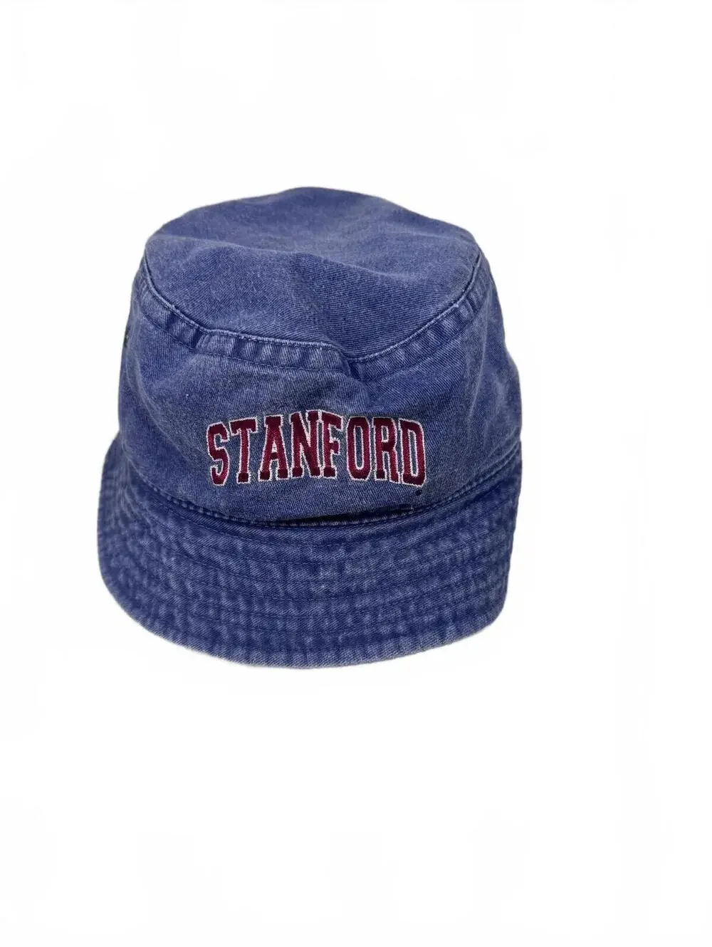 Vintage Stanford University Denim Bucket Hat Adult Medium By Legacy